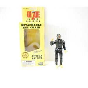 Gi Joe Vtg 1998 Classic Collection Action Sailor Figure Keychain Rescue Hero Toy